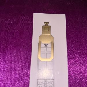 NWT CHANEL Bookmark